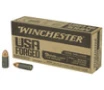 Winchester USA Forged Standard Velocity Centerfire Ammunition  9mm Luger  Full Metal Jacket  115 Grain - 50 Cartridge Box   50   1  