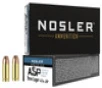 Nosler ASP Subsonic Centerfire Ammunition  9mm Luger  Jacketed Hollow Point  147 Grain - 50 Cartridge Box   50   1  