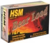 HSM Bear Load Hyper Velocity Centerfire Ammunition  45-70 Government  Round Nose Flat Point  430 Grain - 20 Cartridge Box   20   1  