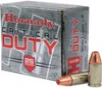 Hornady Critical Duty Standard Velocity Centerfire Ammunition  9mm Luger  P  Hornady FlexLock  135 Grain - 25 Cartridge Box   25   1