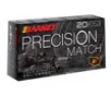 Barnes Precision Match Hyper Velocity Centerfire Ammunition  5 56 x 45mm NATO  Open Tip Match Boat Tail  85 Grain - 20 Cartridge Box   20   1  