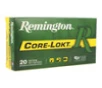 Remington Core-Lokt Hyper Velocity Centerfire Ammunition  280 Remington  Soft Point Core Lokt  165 Grain - 20 Cartridge Box   20   1  
