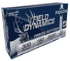Fiocchi Field Dynamics Hyper Velocity Centerfire Ammunition  300 Win Mag  PSP Interlock BT  180 Grain - 20 Cartridge Box   20   1  