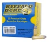 Buffalo Bore Ammunition 20A20 Heavy Strictly Business 38 Special P 158 gr Soft Cast Hollow Point 20 Per Box 12 UPC  651815020211