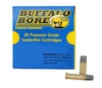 Buffalo Bore Ammunition 4D20 Heavy Strictly Business 44 Rem Mag P 340 gr Lead Flat Nose 20 Per Box 12 UPC  651815004242