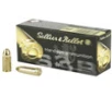 Sellier   Bellot Handgun Standard Velocity Centerfire Ammunition  9mm Luger  Full Metal Jacket  124 Grain - 50 Cartridge Box   50   1  