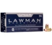 Speer Lawman Subsonic Centerfire Ammunition  45 GAP  Total Metal Jacket Flat Nose  200 Grain - 50 Cartridge Box   50   1  