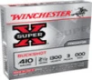 Winchester Super-X 410 Bore Shotshell Ammunition  2 1 2 Inch  1300 FPS  3 Pellet   000 Buck - 5 Cartridge Box   5   1  