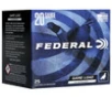 Federal H2586 GameShok High Brass 20 Gauge 3 1 14 oz 6 Shot 25 Per Box 10 UPC  604544678208