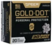 SPR GOLD DOT 30SC 115GR HP 20 200 UPC  604544670998