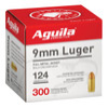 AGUILA 9MM 124GR FMJ 300BX BULK PK UPC  640420012698