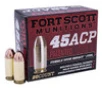 Fort Scott Munitions 450180SCV Tumble Upon Impact TUI 45 ACP 180 gr Solid Copper Spun 20 Per Box 25 UPC  753677048102