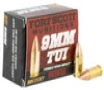 Fort Scott Munitions 9MM080SCV Tumble Upon Impact TUI 9mm Luger 80 gr Solid Copper Spun 20 Per Box 25 UPC  753677048294