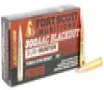Fort Scott Munitions 300190SCVSS Tumble Upon Impact TUI Rifle 300 Blackout 190 gr Solid Copper Spun 20 Per Box 25 UPC  758381721235