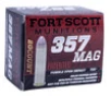 Fort Scott Munitions 357MAG125SCV Tumble Upon Impact TUI 357 Mag 125 gr Solid Copper Spun 20 Per Box 25 UPC  758381721662