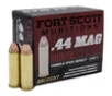 Fort Scott Munitions 44MAG200SCV Tumble Upon Impact TUI 44 Rem Mag 200 gr Solid Copper Spun 20 Per Box 25 UPC  758381721693