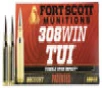 Fort Scott Munitions 308150SCV2 Tumble Upon Impact TUI Rifle 308 Win 150 gr Solid Copper Spun 20 Per Box 10 UPC  758381722089