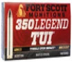 Fort Scott Munitions 350125SCV Tumble Upon Impact TUI Rifle 350 Legend 125 gr Solid Copper Spun 20 Per Box 10 UPC  758381722195
