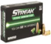 Ammo Inc 380100TMCSTRKGRN50 Streak Visual GREEN 380 ACP 100 gr Total Metal Case 50 Per Box 20 UPC  818778023523