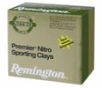 Remington Premier Nitro Sporting Clays 12 Gauge Shotshell Ammunition  2 3 4 Inch  1300 FPS  1 1 8 Ounce   7 1 2 Shot - 25 Cartridge Box   25   1  