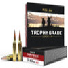 Nosler Trophy Grade Long Range Hyper Velocity Centerfire Ammunition  270 WSM  Nosler Spitzer AccuBond Long Range  150 Grain - 20 Cartridge Box   20   1  