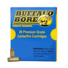 Buffalo Bore Ammunition 21C20 Outdoorsman Strictly Business 10mm Auto 220 gr Hard Cast Flat Nose 20 Per Box 12 UPC  651815021034