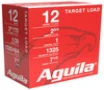 Aguila Target Load Competition 12 Gauge Shotshell Ammunition  2 3 4 Inch  1325 FPS  1 Ounce   7 Shot - 25 Cartridge Box   25   1  