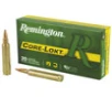 Remington Core-Lokt Hyper Velocity Centerfire Ammunition  300 RUM  Jacketed Soft Point  180 Grain - 20 Cartridge Box   20   1  