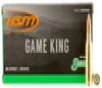 HSM Game King Hyper Velocity Centerfire Ammunition  7mm-08 Remington  Sierra GameKing Spitzer Boat Tail  160 Grain - 20 Cartridge Box   20   1  
