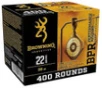 Browning Ammo B194122401 22LR 36gr Plated Hollow Point 400 Per Box 4 Case UPC  020892104303
