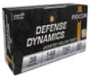 Fiocchi Defense Dynamics  38 Special  148 Grain  Jacketed Hollow Point  Case of 1000
