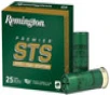Remington Premier STS 12 Gauge Shotshell Ammunition  2 3 4 Inch  1145 FPS  1 1 8 Ounce   8 1 2 Shot - 25 Cartridge Box   25   1  