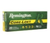 Remington Core-Lokt High Velocity Centerfire Ammunition  45-70 Government  Soft Point Core Lokt  405 Grain - 20 Cartridge Box   20   1  