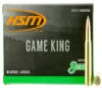 HSM Game King Hyper Velocity Centerfire Ammunition  25-06 Remington  Sierra GameKing Spitzer Boat Tail  117 Grain - 20 Cartridge Box   20   1  