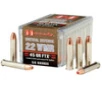 Hornady Critical Defense FTX Rimfire Ammunition  22 WMR  PTJHP  45 Grain - 50 Cartridge Box   50   1  