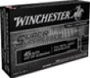 Winchester Super Suppressed Subsonic Centerfire Ammunition  45 ACP  Encapsulated Full Metal Jacket  230 Grain - 50 Cartridge Box   50   1  