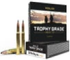 Nosler Trophy Grade Hyper Velocity Centerfire Ammunition  338 Winchester  Nosler Spitzer Partition  250 Grain - 20 Cartridge Box   20   1  