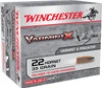 Winchester Varmint X Hyper Velocity Centerfire Ammunition  22 Hornet  Polymer Tip Rapid Expansion  35 Grain - 20 Cartridge Box   20   1  