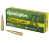Remington Core-Lokt Hyper Velocity Centerfire Ammunition  250-3000 Savage  Jacketed Soft Point  100 Grain - 20 Cartridge Box   20   1  
