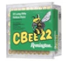 Remington C-Bee 22 Subsonic Rimfire Ammunition  22 LR  TCHP  33 Grain - 100 Cartridge Box   100   1  