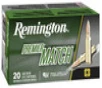 Remington Premier Match Hyper Velocity Centerfire Ammunition  6 5 Creedmoor  Sierra MatchKing BTHP  140 Grain - 20 Cartridge Box   20   1  