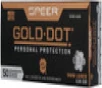 115GR GDHP 50RD 10BX CSSPEER GOLD DOT 9MM LUGER