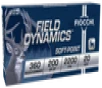 Fiocchi 360BHB Field Dynamics 360Buckhammer 200gr Soft Point 20 Per Box 10 Case
