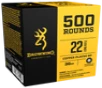 Browning Ammo B194122000 BPR Performance Rimfire 22 LR 36 gr Plated Hollow Point 500 Per Box  4 Cs