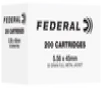 Federal FC556F200 5 56NATO 55gr Full Metal Jacket 200 Per Box 5 Case