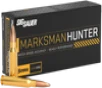 Sig Sauer E308GK16520 Marksman Hunter 308Win 165gr 20 Per Box 10 Case