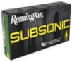 Remington Ammunition 27745 Subsonic 360Buckhammer 250gr Bonded Hollow Point 20 Per Box 10 Case