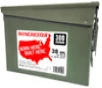 Winchester Born Here Built Here Subsonic Centerfire Ammunition  38 Special  Full Metal Jacket  130 Grain - 300 Cartridge Can Tin   300   1  