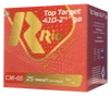 Rio Ammunition RC369 Top Target 410Gauge 2 50  9Shot 25 Per Box 10 Case