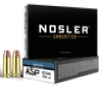 Nosler 51284 Assured Stopping Power Handgun 45ACP 230gr Jacketed Hollow Point 50 Per Box 10 Case